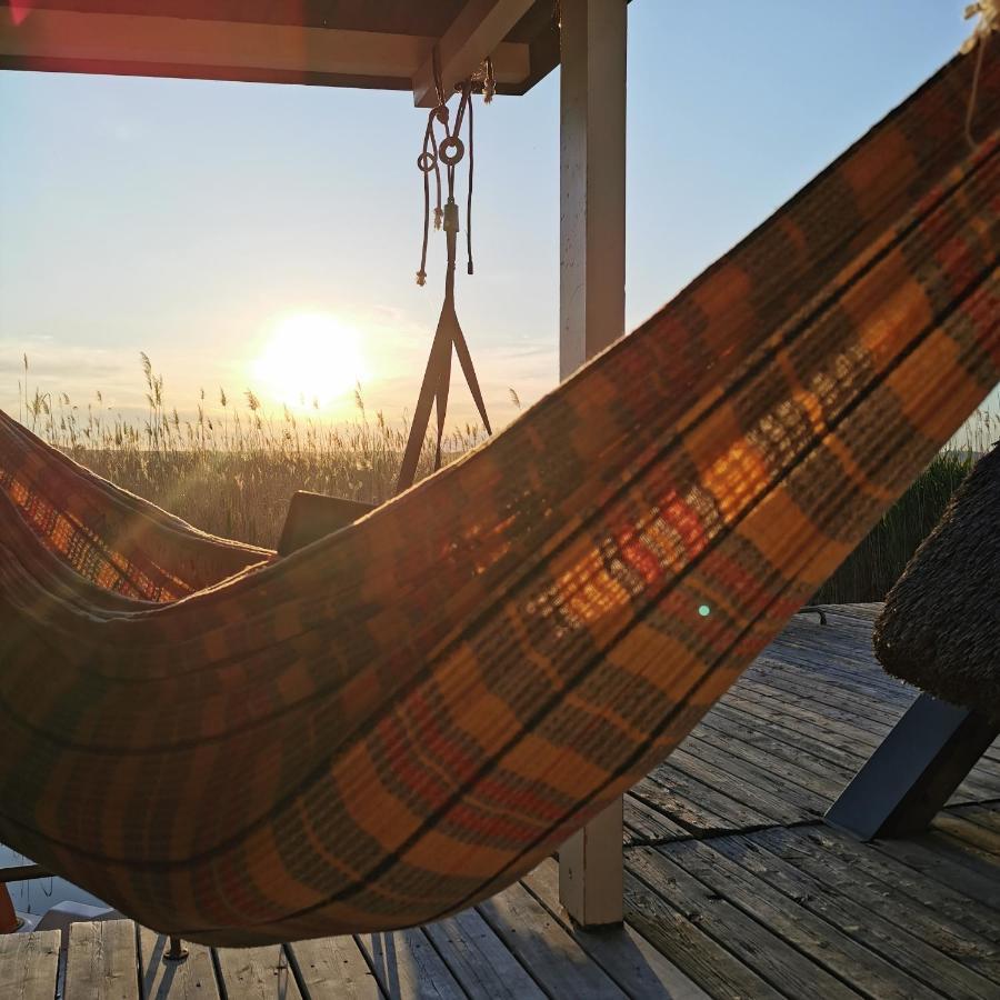 Pfahlbau Sunset II Toplage Inklusive Elektroboot رست المظهر الخارجي الصورة